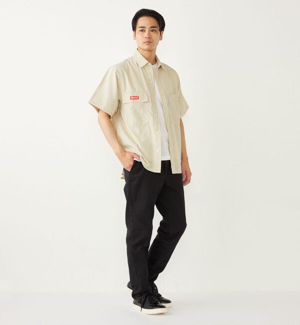 SHIPS Colors 「【SHIPS Colors別注】Engineer:ストライプ ショートスリーブ シャツ◇」|シャツ・ブラウス|
