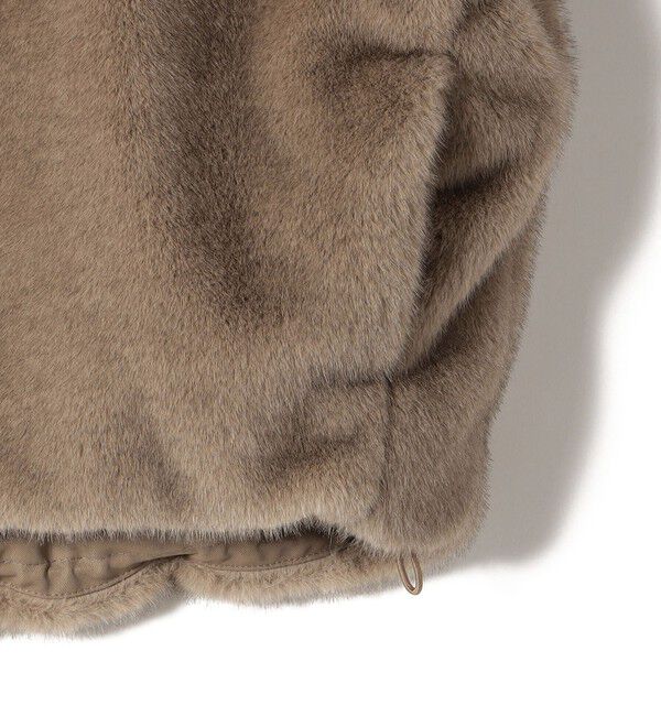 SHIPS for women「【WEB限定】グラデーション ファー ジップ ベスト」|その他|