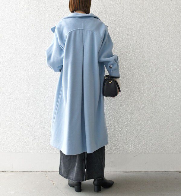 SHIPS any「SHIPS any: ノンミュールジングウール スタンドネック ロング コート」|その他|