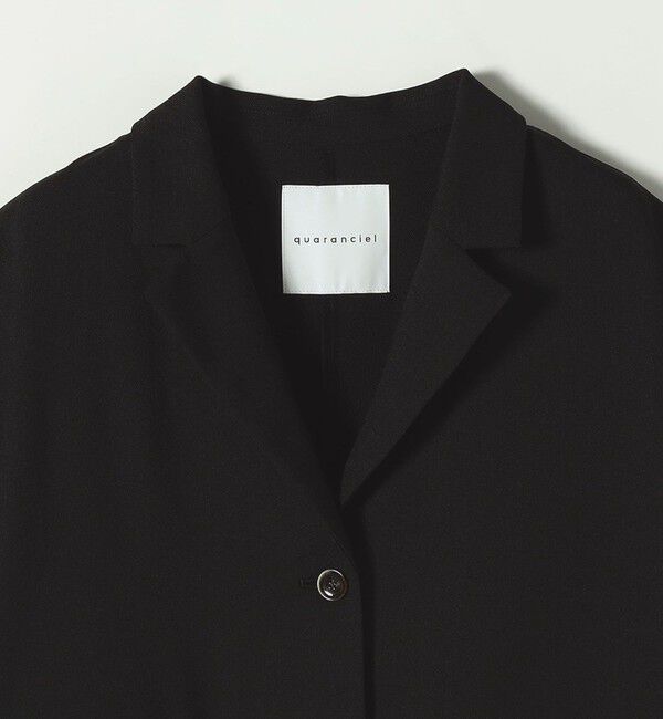 quaranciel「quaranciel: ウーステッド フレンチスリーブ テーラード ジレ ジャケット」|その他|