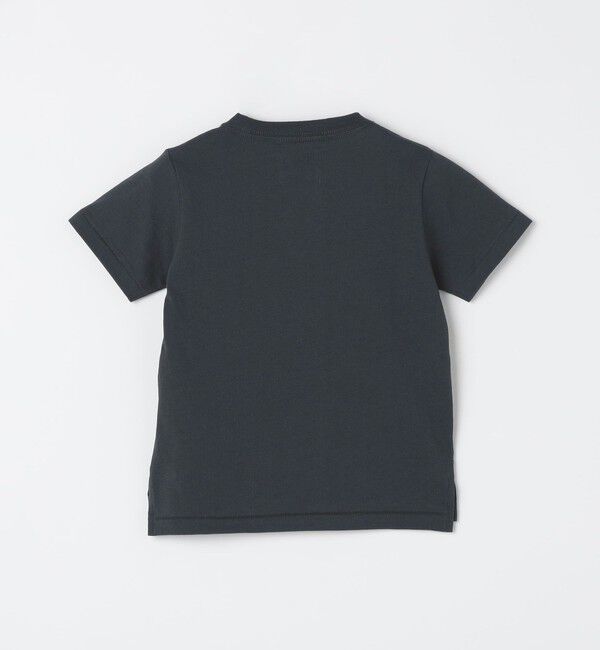 SHIPS any「【SHIPS any別注】Collegiate Pacific:〈洗濯機可能〉Vガゼット プリント & 刺繍 Tシャツ<KIDS>」|Tシャツ・カットソー|