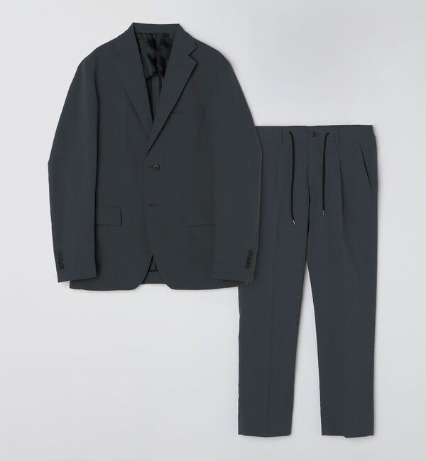 SHIPS「【WEB限定】SHIPS:〈手洗い可能〉ナチュラル ストレッチ エア セットアップ」|スーツ|