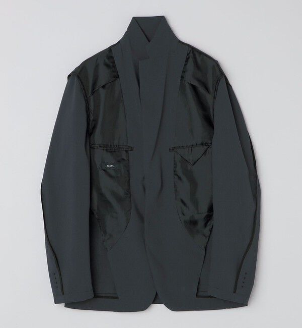 SHIPS「【WEB限定】SHIPS:〈手洗い可能〉ナチュラル ストレッチ エア セットアップ」|スーツ|