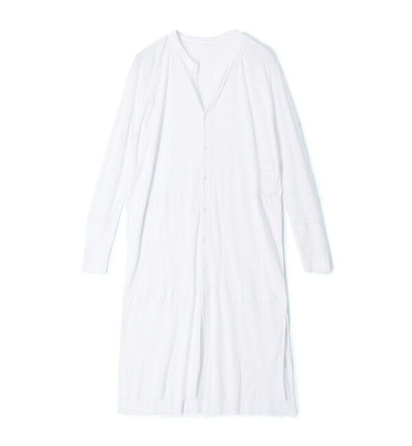 GALERIE VIE「ガーゼフライスジャージー ロングカーディガン」|カーディガン|11 ホワイト