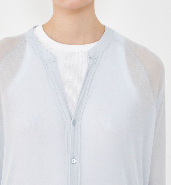 GALERIE VIE「ガーゼフライスジャージー ロングカーディガン」|カーディガン|