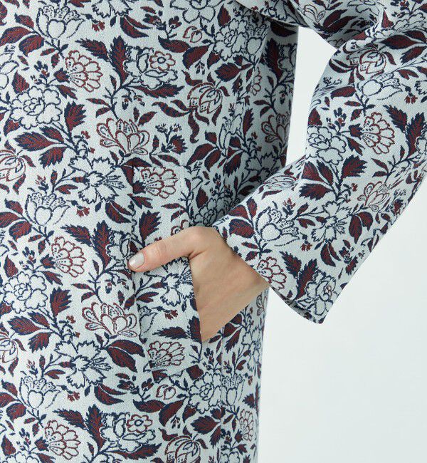 SOULEIADO「ポリエステルレーヨンジャカード チェスターコート」|チェスターコート|