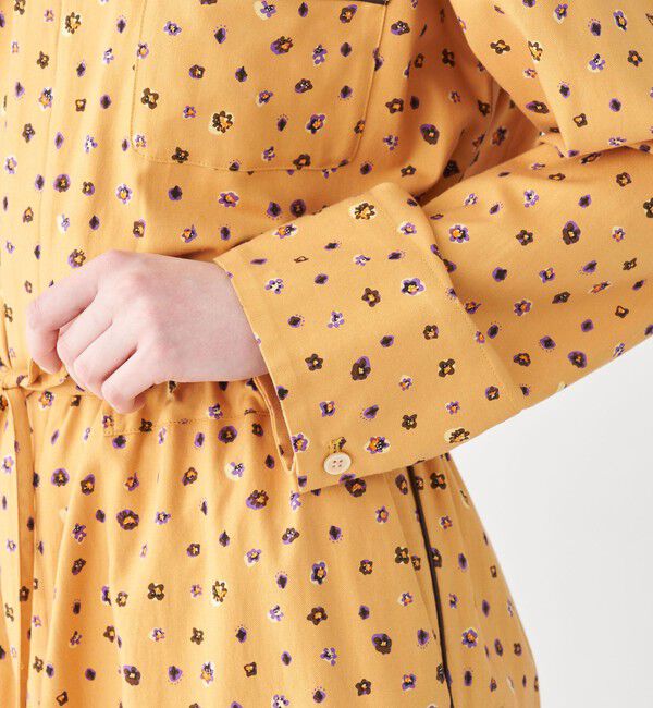 MACPHEE「ファインパターンプリント ジャンプスーツ」|オールインワン|