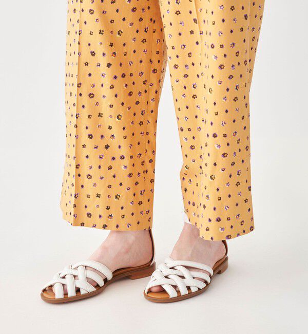 MACPHEE「ファインパターンプリント ジャンプスーツ」|オールインワン|