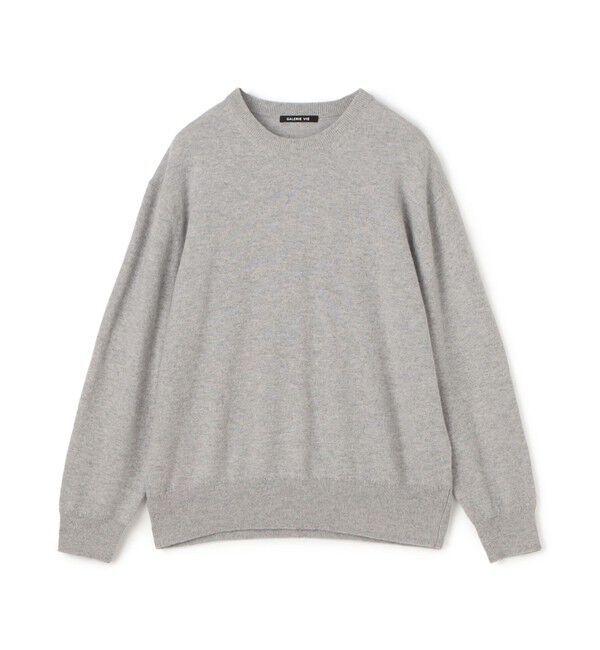 GALERIE VIE「スコットランドカシミヤ クルーネックプルオーバー」|ニット・セーター|15 グレー