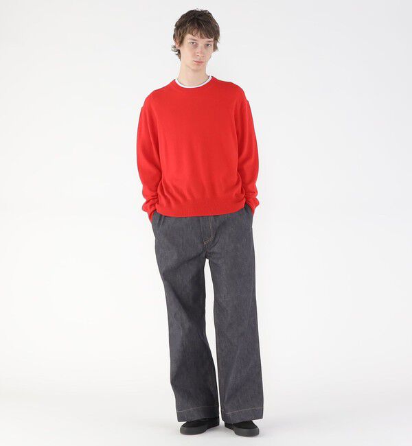 GALERIE VIE「スコットランドカシミヤ クルーネックプルオーバー」|ニット・セーター|