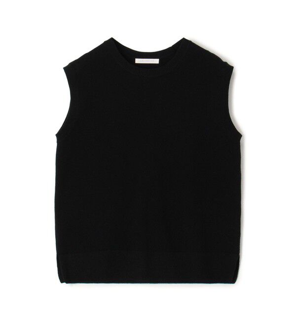 GALERIE VIE「ドライカノコ ノースリーブ プルオーバー」|ニット・セーター|19 ブラック