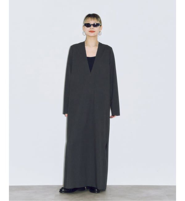  「《予約》V NECK LEAN DRESS：ワンピース」|ワンピース|
