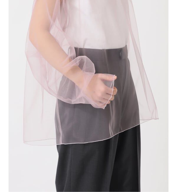  「《予約》TULLE T-SHIRTS：ブラウス」|シャツ・ブラウス|