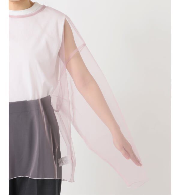  「《予約》TULLE T-SHIRTS：ブラウス」|シャツ・ブラウス|