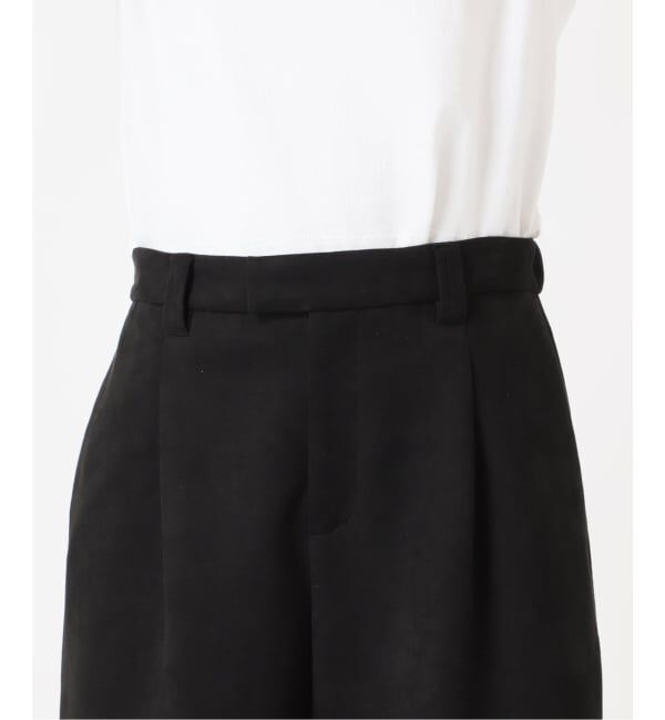  「《予約》FAUX SUEDE SHORTS：ハーフパンツ」|その他|