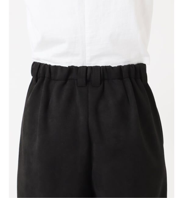 「《予約》FAUX SUEDE SHORTS：ハーフパンツ」|その他|