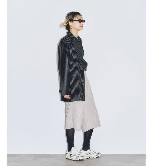  「《予約》FAUX SUEDE SHORTS：ハーフパンツ」|その他|