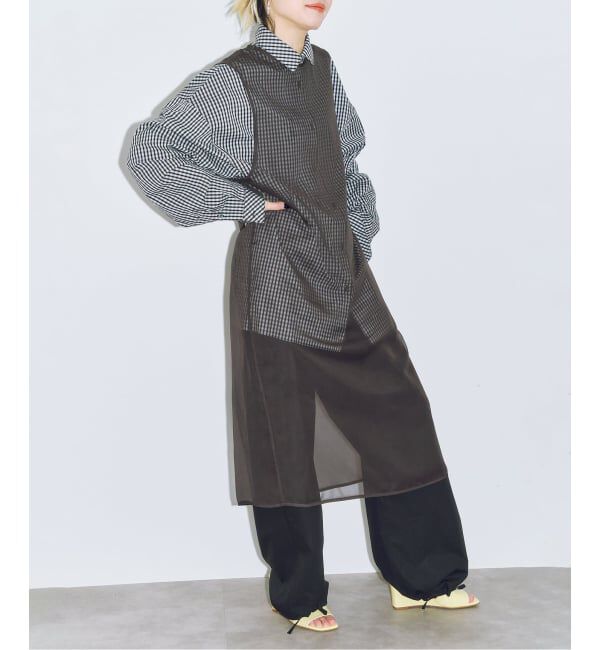  「《予約》SHEER DRESS：ワンピース」|ワンピース|