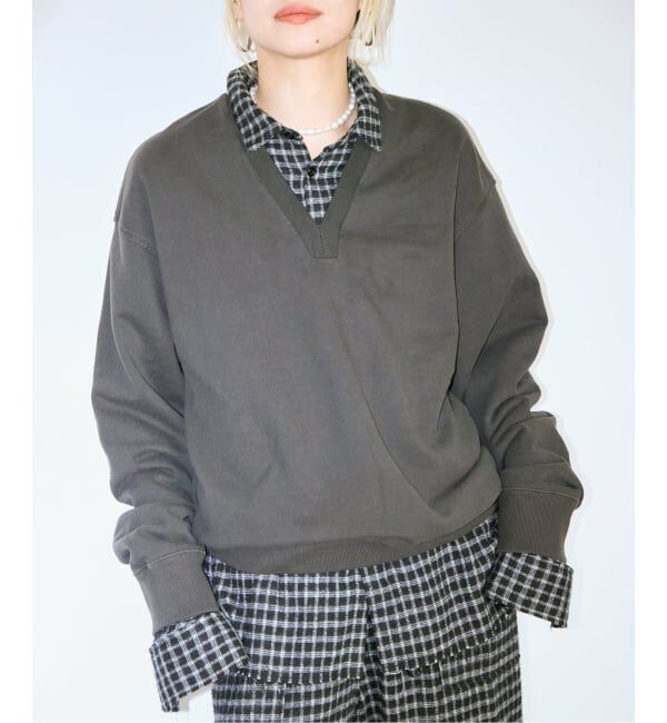 「《追加予約2》V-NECK スウェット」|スウェット・ジャージ|