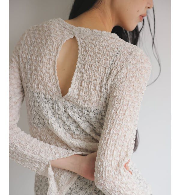 EMILYWEEK「《予約》オーガニックコットン混レースプルオーバー」|Tシャツ・カットソー|