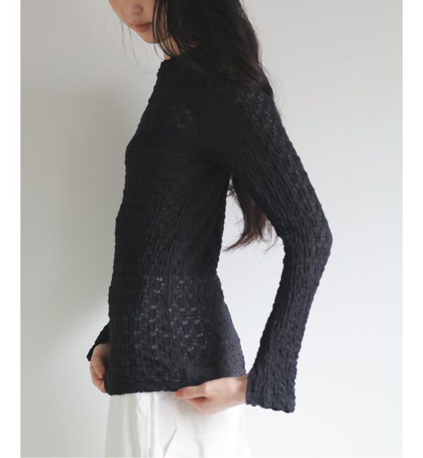 EMILYWEEK「《予約》オーガニックコットン混レースプルオーバー」|Tシャツ・カットソー|