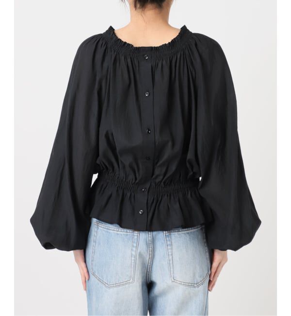 Plage「《予約》silky gather ブラウス」|シャツ・ブラウス|