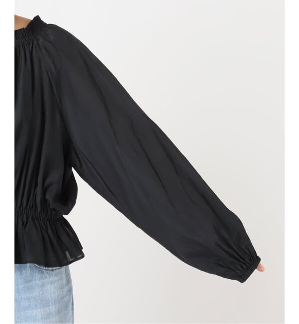 Plage「《予約》silky gather ブラウス」|シャツ・ブラウス|