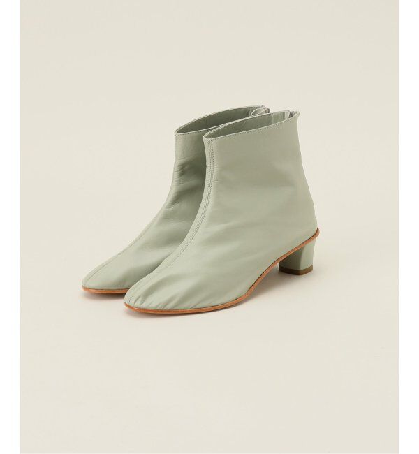 IENA LA BOUCLE「MARTINIANO/マルティニアーノ boots 026-HIGHLEONE」|ショートブーツ|グリーン