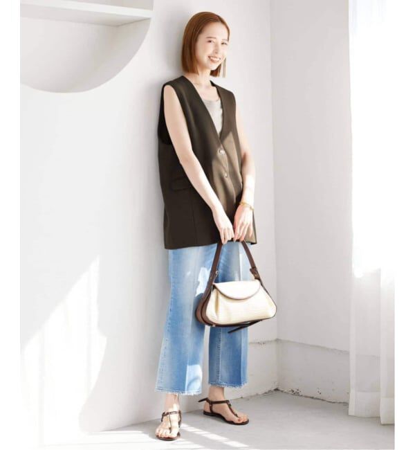 SLOBE IENA「《追加》basic タンクトップ」|タンクトップ|