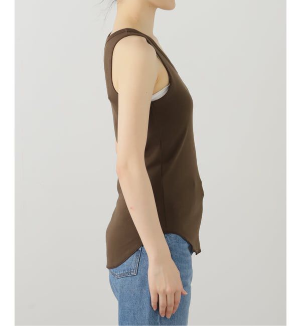 SLOBE IENA「《追加》basic タンクトップ」|タンクトップ|