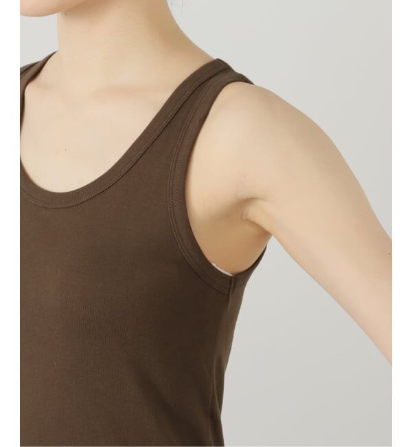 SLOBE IENA「《追加》basic タンクトップ」|タンクトップ|
