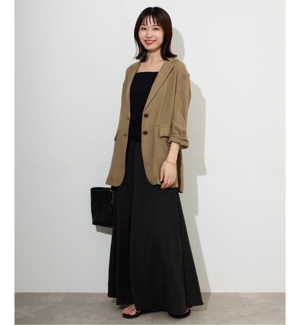 SLOBE IENA「《3サイズ展開/追加3》フィブリルマーメイドフレアスカート」|スカート|