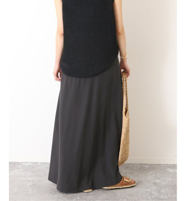 SLOBE IENA「《3サイズ展開/追加3》フィブリルマーメイドフレアスカート」|スカート|
