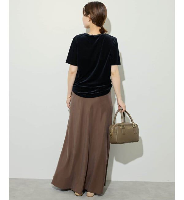 SLOBE IENA「《3サイズ展開/追加3》フィブリルマーメイドフレアスカート」|スカート|