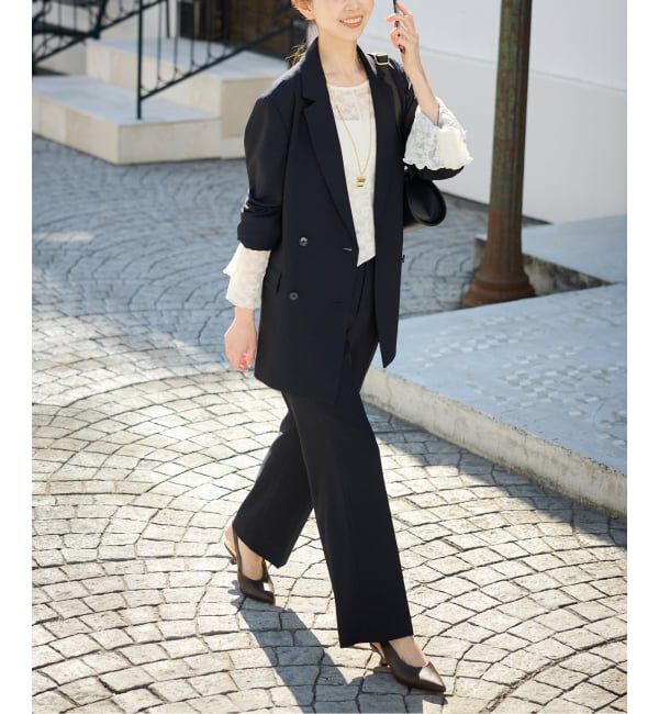 SLOBE IENA「《WEB・一部店舗限定/追加予約》レーススリーブブラウス」|シャツ・ブラウス|