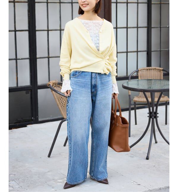 SLOBE IENA「《WEB・一部店舗限定/追加予約》レーススリーブブラウス」|シャツ・ブラウス|