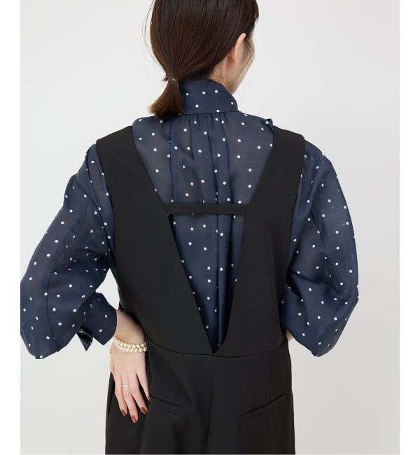 SLOBE IENA「《WEB限定/追加予約》ボウタイブラウス」|シャツ・ブラウス|