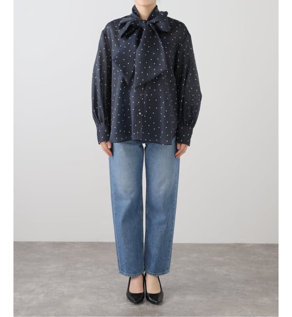 SLOBE IENA「《WEB限定/追加予約》ボウタイブラウス」|シャツ・ブラウス|