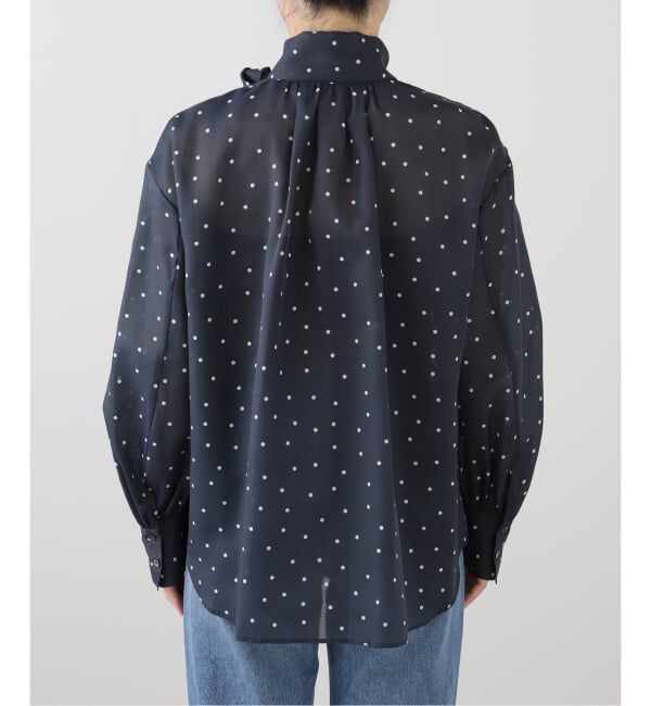 SLOBE IENA「《WEB限定/追加予約》ボウタイブラウス」|シャツ・ブラウス|