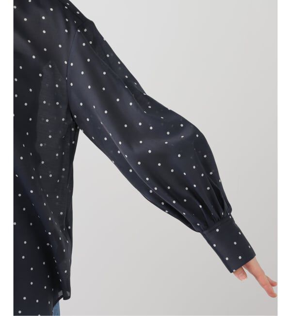 SLOBE IENA「《WEB限定/追加予約》ボウタイブラウス」|シャツ・ブラウス|