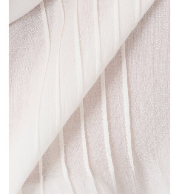 IENA「《予約》フリルピンタックブラウス」|シャツ・ブラウス|