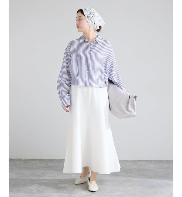 IENA「《WEB限定/追加3予約》ラミーリヨセルショートシャツ」|シャツ・ブラウス|