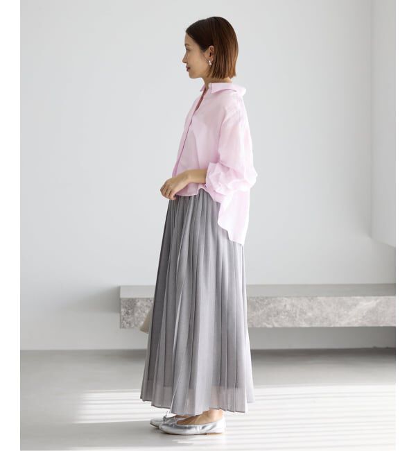 IENA「《WEB限定/追加3予約》ラミーリヨセルショートシャツ」|シャツ・ブラウス|