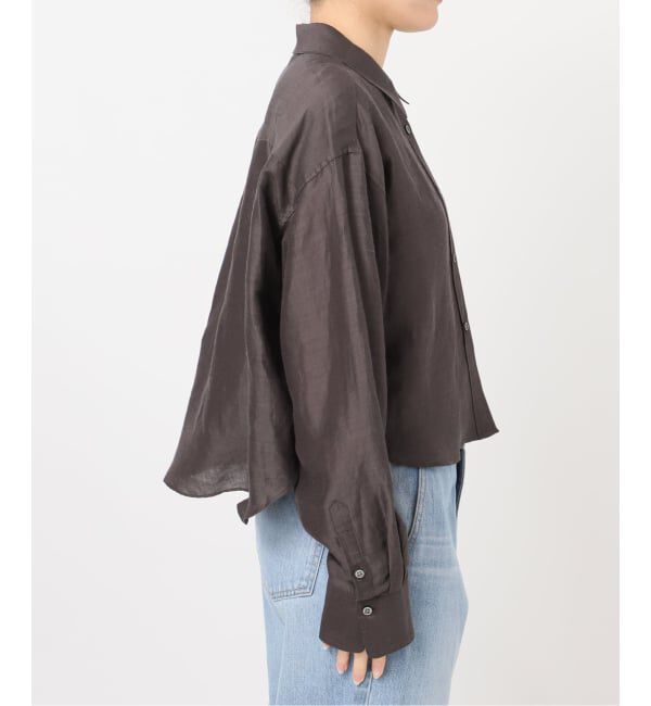 IENA「《WEB限定/追加3予約》ラミーリヨセルショートシャツ」|シャツ・ブラウス|