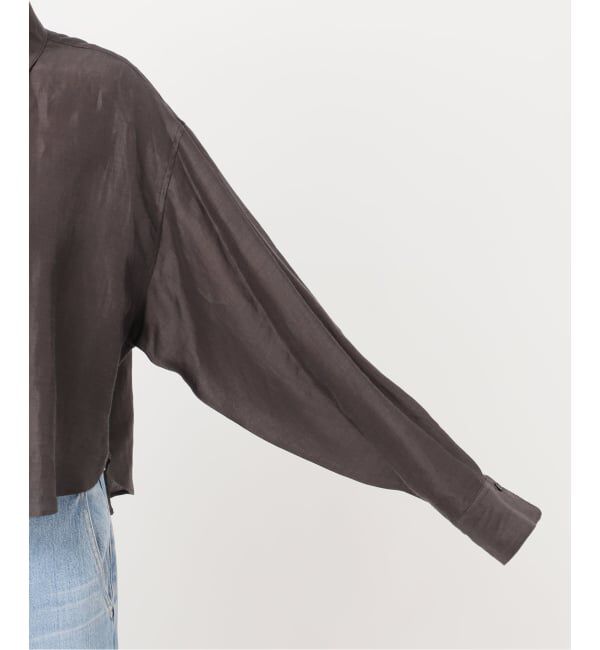 IENA「《WEB限定/追加3予約》ラミーリヨセルショートシャツ」|シャツ・ブラウス|