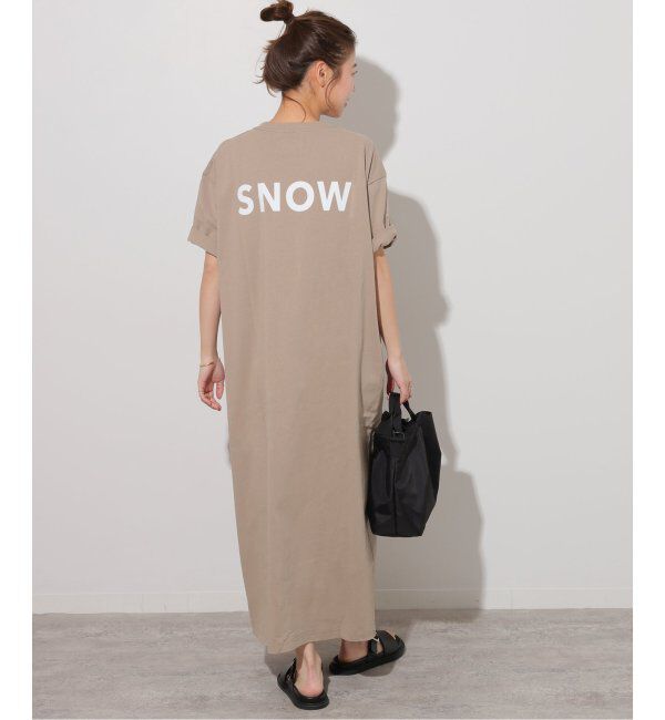 JOURNAL STANDARD relume「《追加2》別注【Snow Peak/スノーピーク】Tシャツワンピース」|ワンピース|