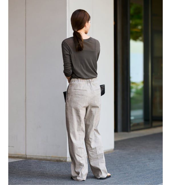 FRAMeWORK「≪追加≫HTシアーロングTee5」|Tシャツ・カットソー|