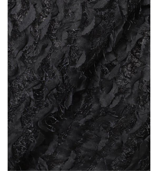 NOBLE「《予約》フェザーフリルハーフスリーブブラウス」|シャツ・ブラウス|