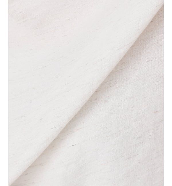 NOBLE「《予約》ファジーリネンタックショルダーブラウス」|シャツ・ブラウス|