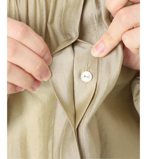 FRAMeWORK「≪予約≫ギャザーブラウス」|シャツ・ブラウス|